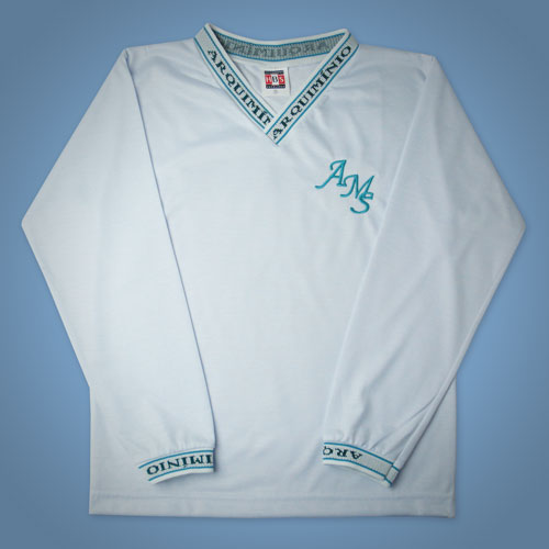 camiseta arquiminio manga longa